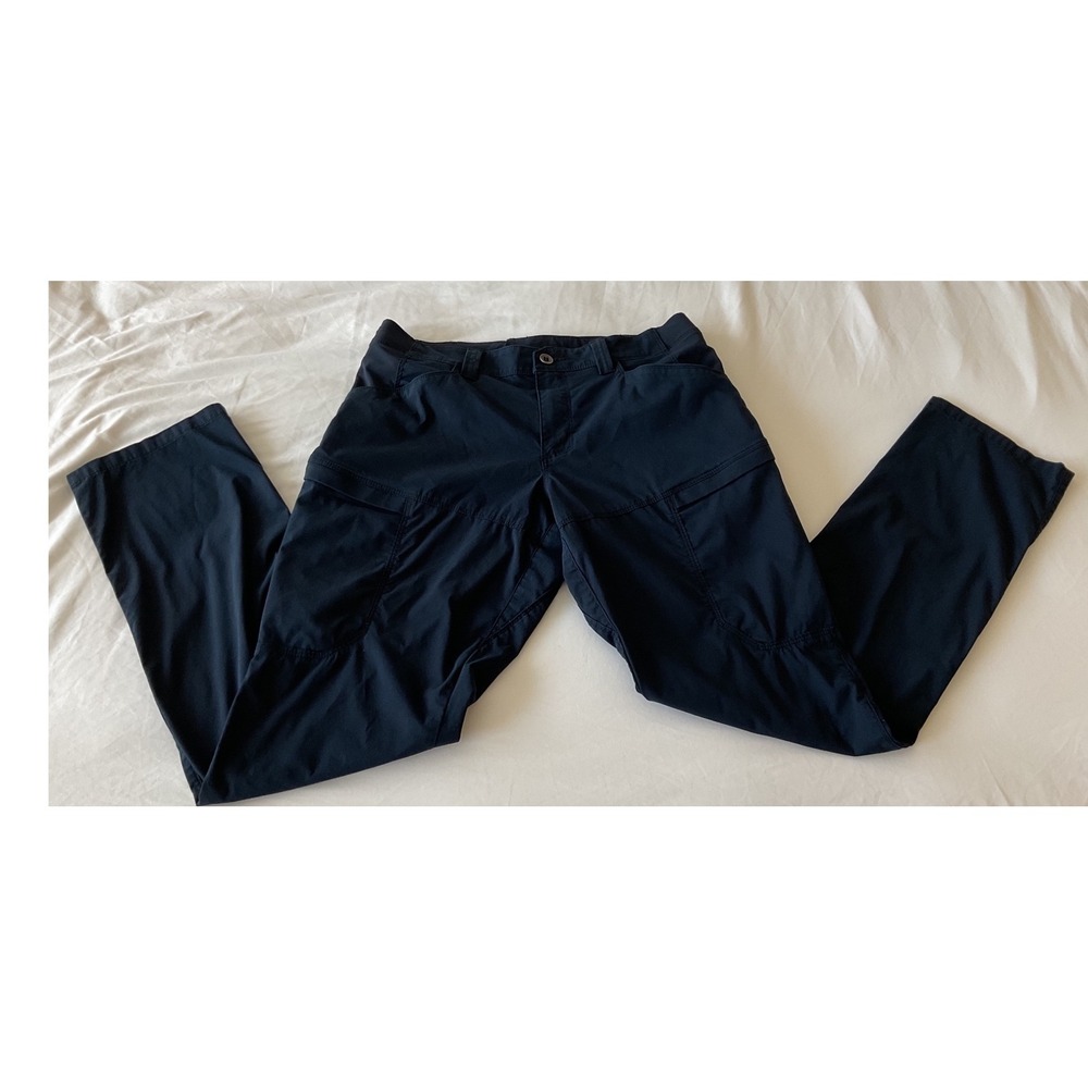 5.11 Tactical Womens Navy Blue Cargo Pants Straight Leg Outdoor Workwear 35x31